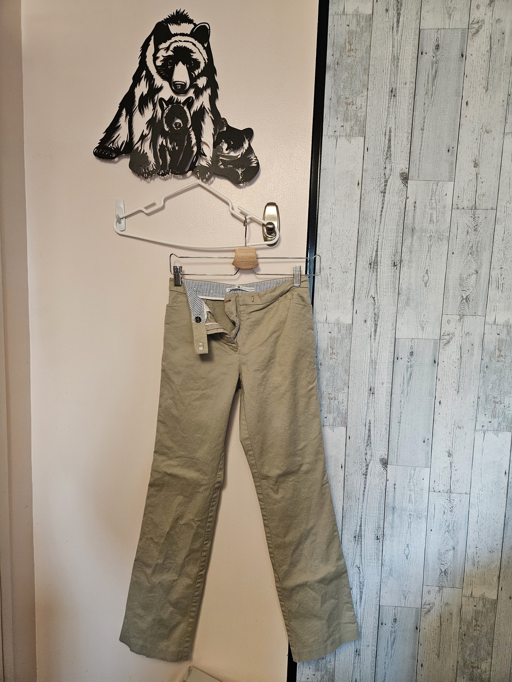 Tommy Hilfiger Wide-Leg Jeans in Khaki